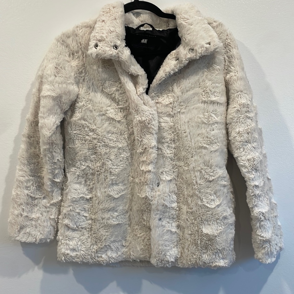 Fur Button Down Jacket